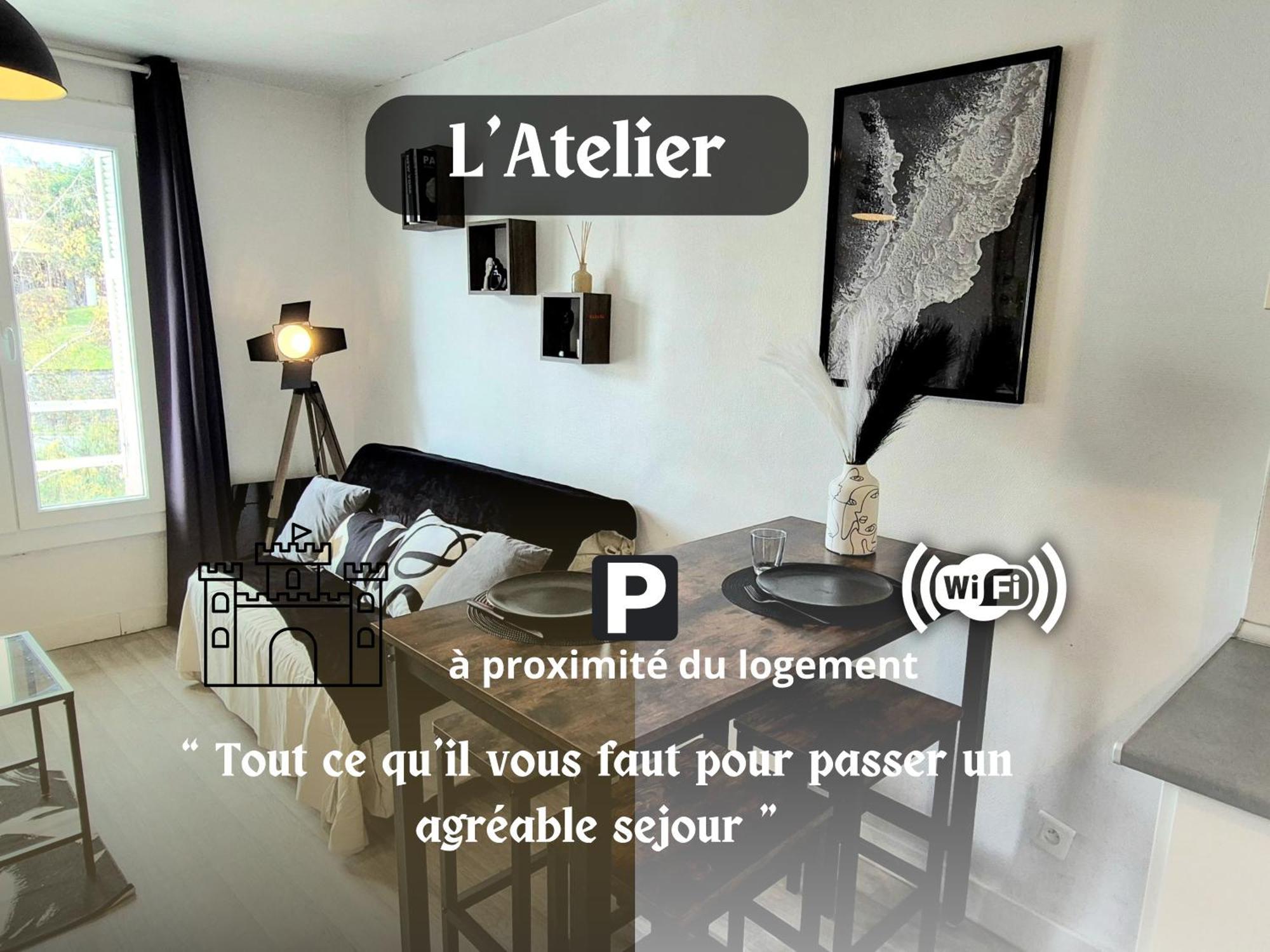 Apartamento L'Atelier-T2 Proche Du Centre-Wifi-Parking Lourdes Exterior foto